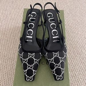 ***SOLD***Gucci GG sling back pump - size 36